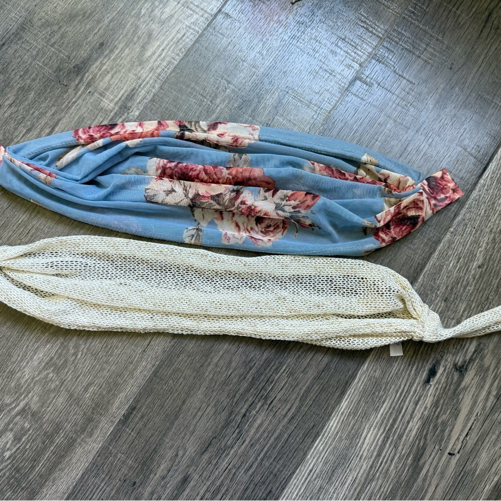 Floral Blue Garland’s of Grace Headband